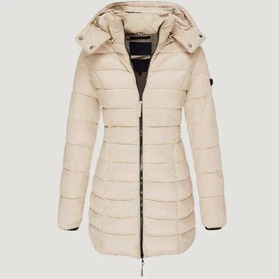 Olivia™ | Cozy Down Jacket With Hood And Zipper