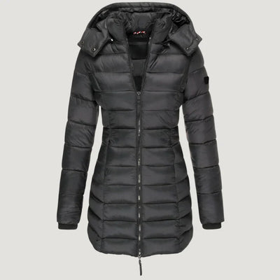 Olivia™ | Cozy Down Jacket With Hood And Zipper