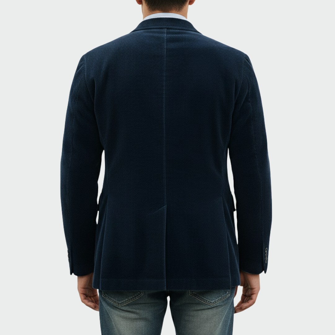 Matthew™ | 2-Piece Set: Velvet Blazer and Vest
