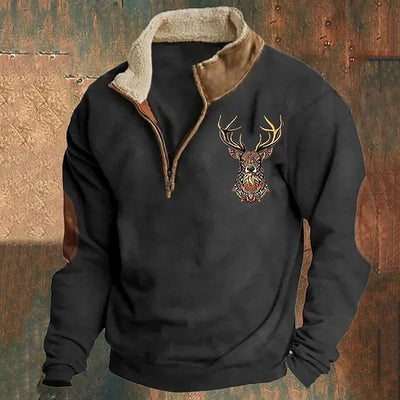 Chris™ | Sweater with deer detail